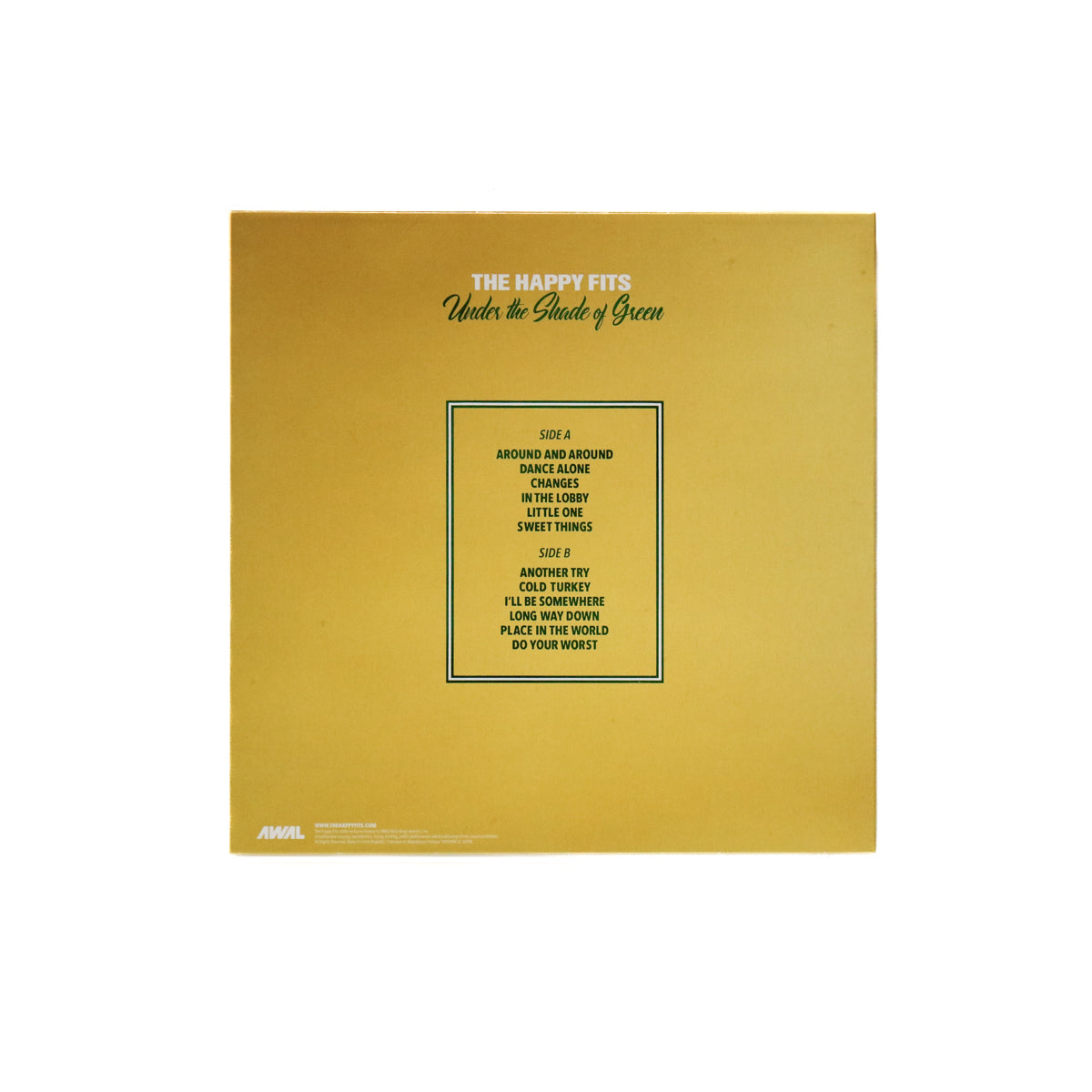 Under The Shade Of Green LP (Clear)