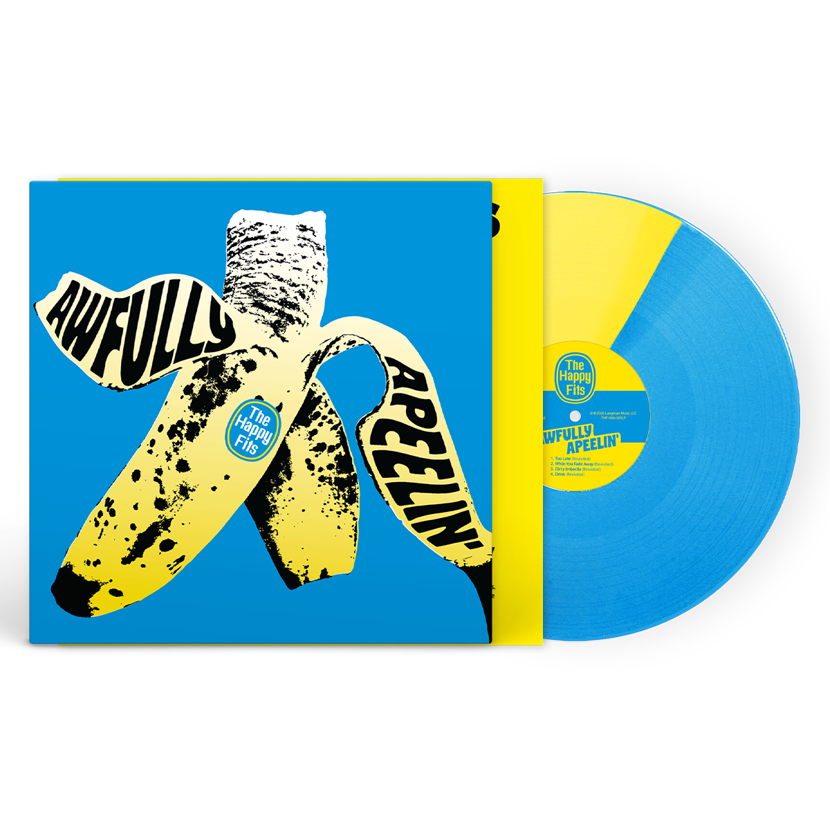 Awfully Apeelin' 10th Anniversary LP (Blue/Yellow Split) – The