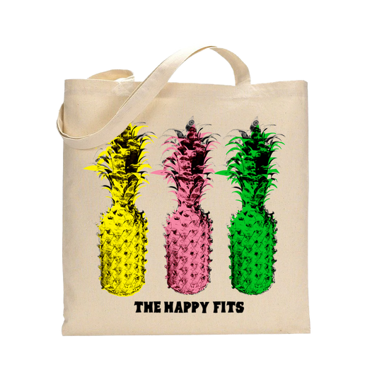 The Happy Fits Pineapple Tote