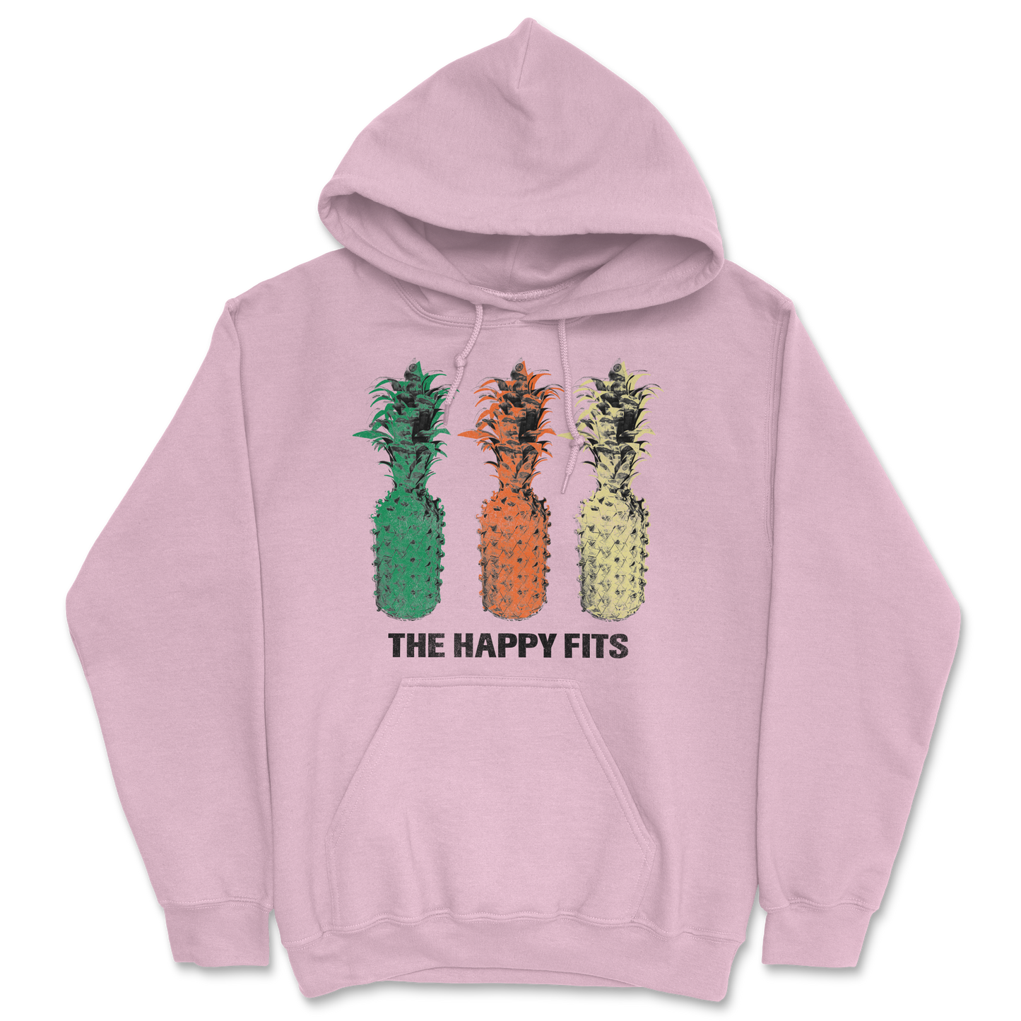 Pineapple Pullover Hoodie (Pink)