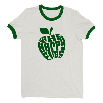 Apple Ringer T-Shirt (Natural/Dark Green)