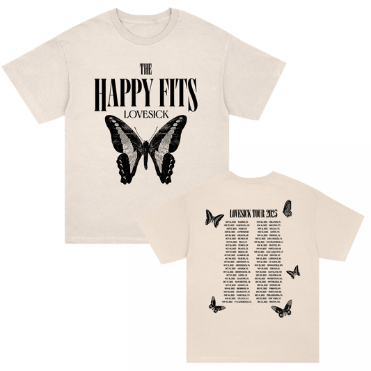 Butterfly Tour T-Shirt (Cream)