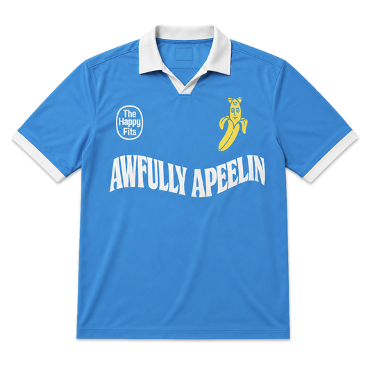 The Happy Fits Banana Soccer Jersey (Light Blue)