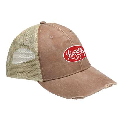 Lovesick Trucker Hat (Mud/Tan)