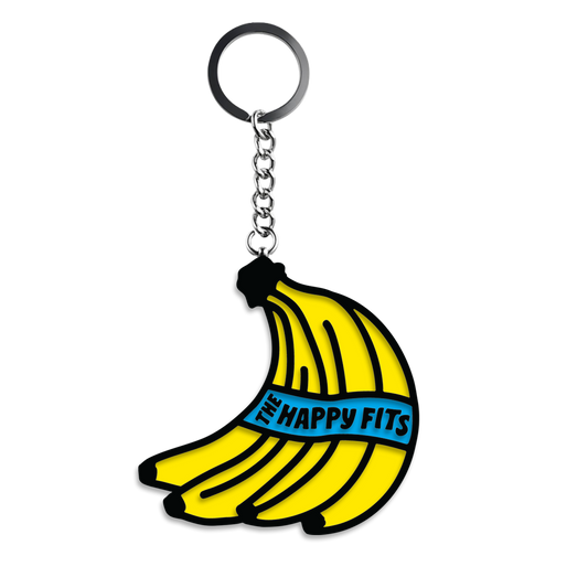 The Happy Fits Banana Keychain
