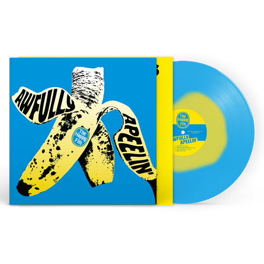The Happy Fits - Awfully Apeelin' 10th Anniversary LP (Blue/Yellow Marble)