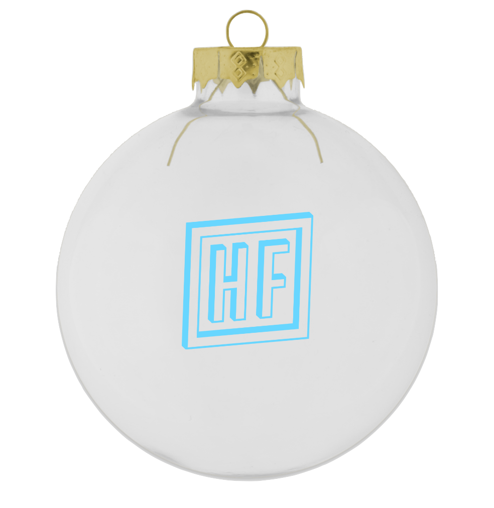 Happy Fits White Ornament - The Happy Fits - Knick-Knacks